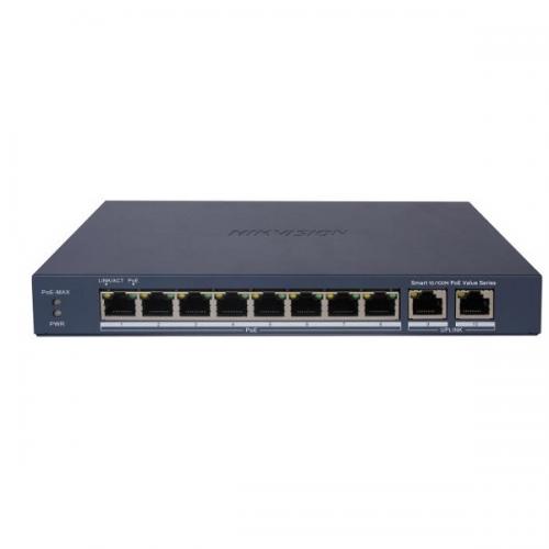 Hikvision DS 3E1310P EI B 8 Port Fast Ethernet PoE Switch price in hyderabad, telangana, andhra, vijayawada, secunderabad